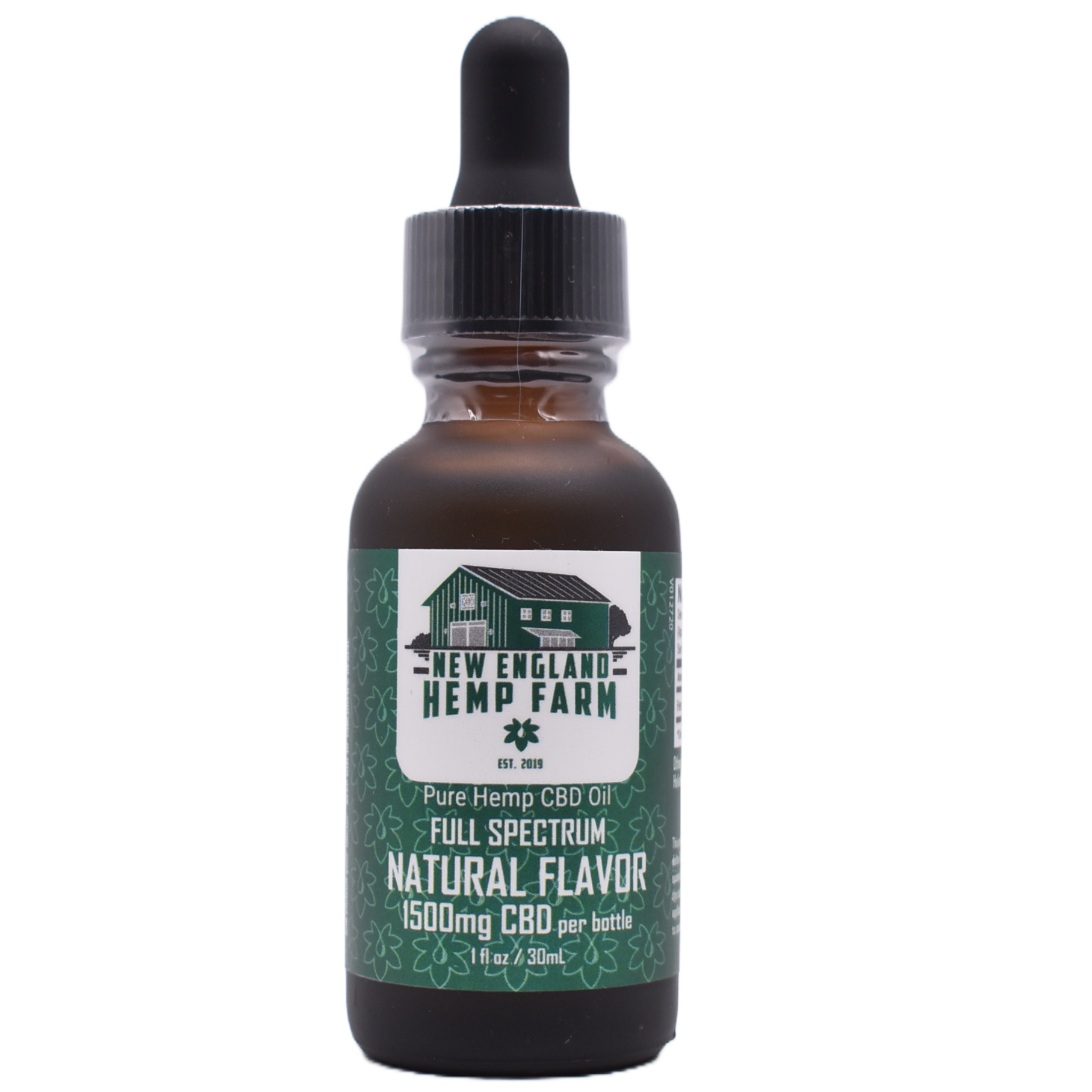 1500mg Full Spectrum CBD Oil - Natural (30ml)