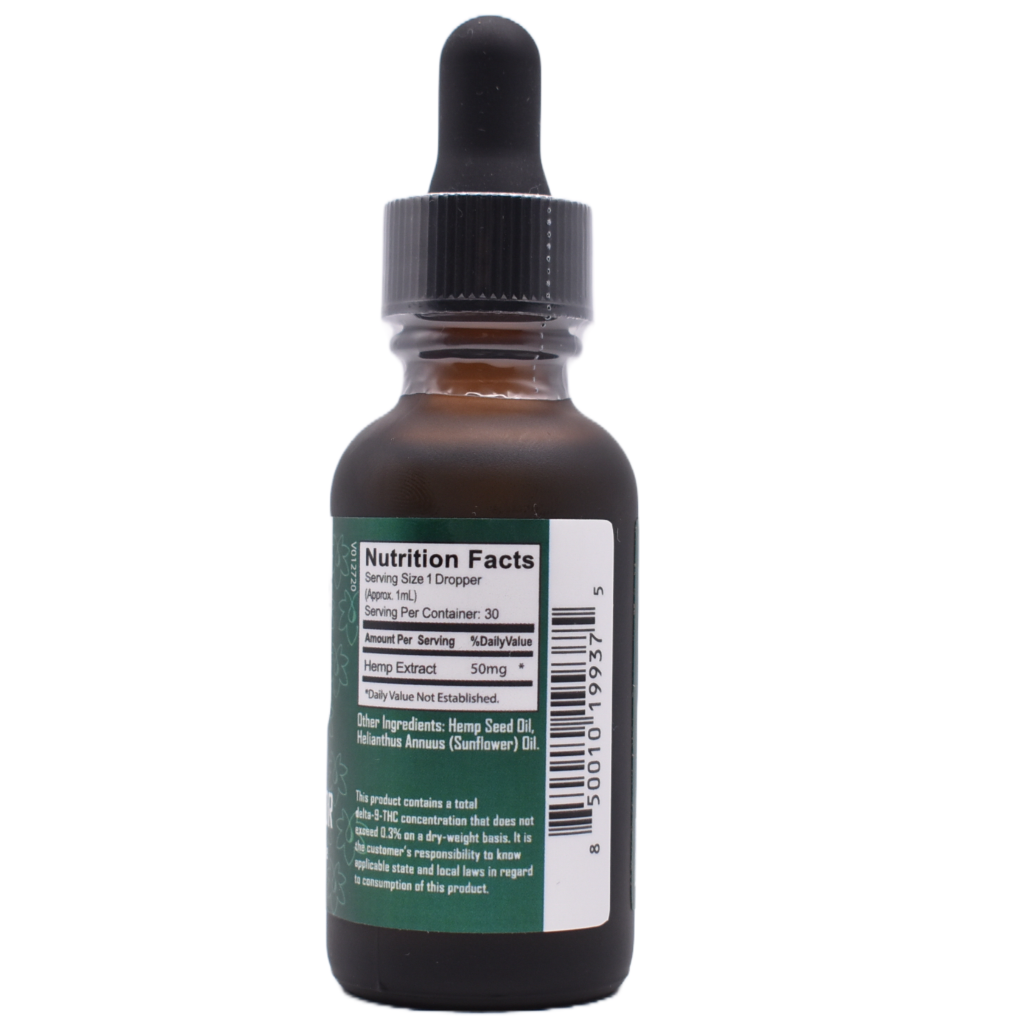 1500mg Full Spectrum CBD Oil - Natural (30ml)