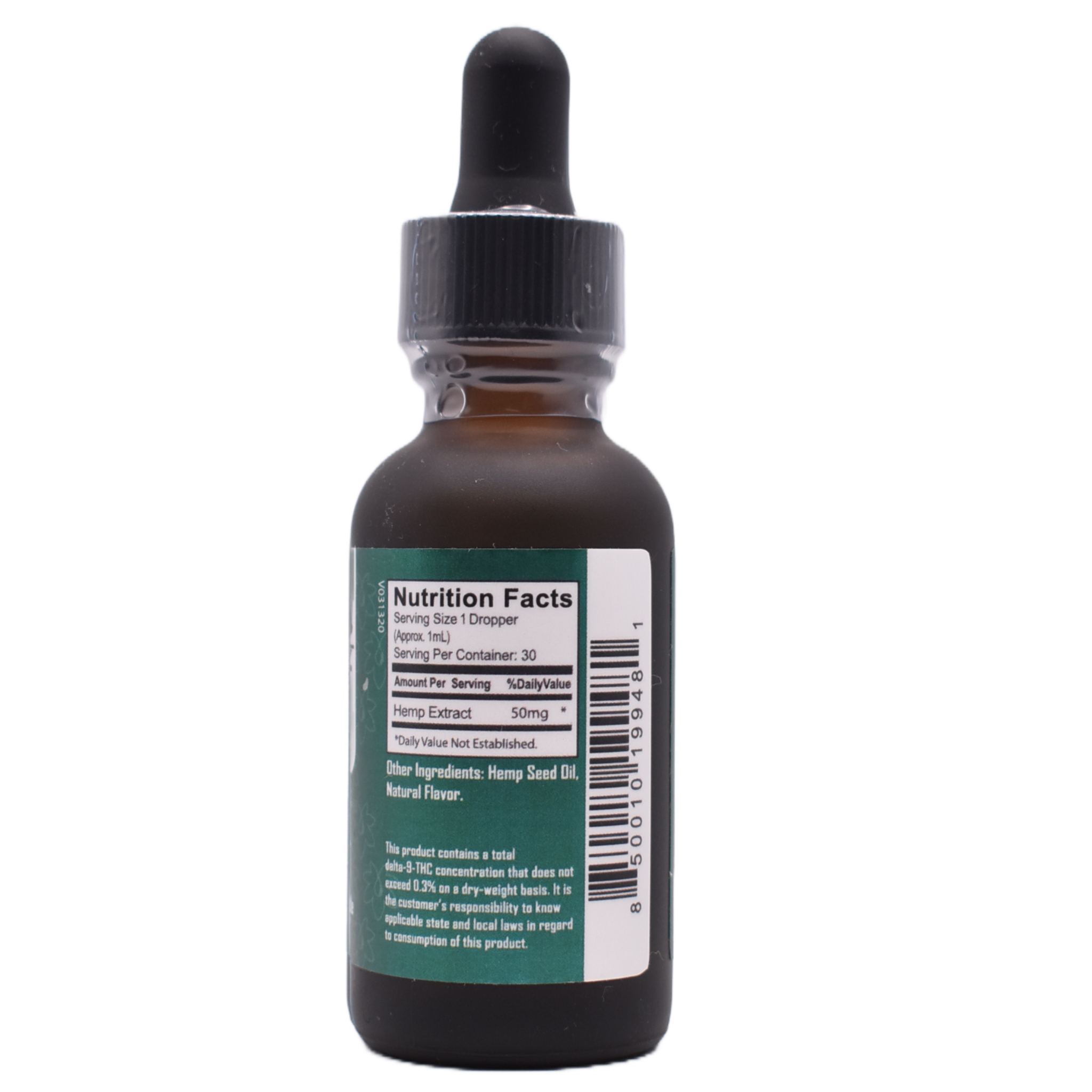1500mg Full Spectrum CBD Oil - Peppermint (30ml)