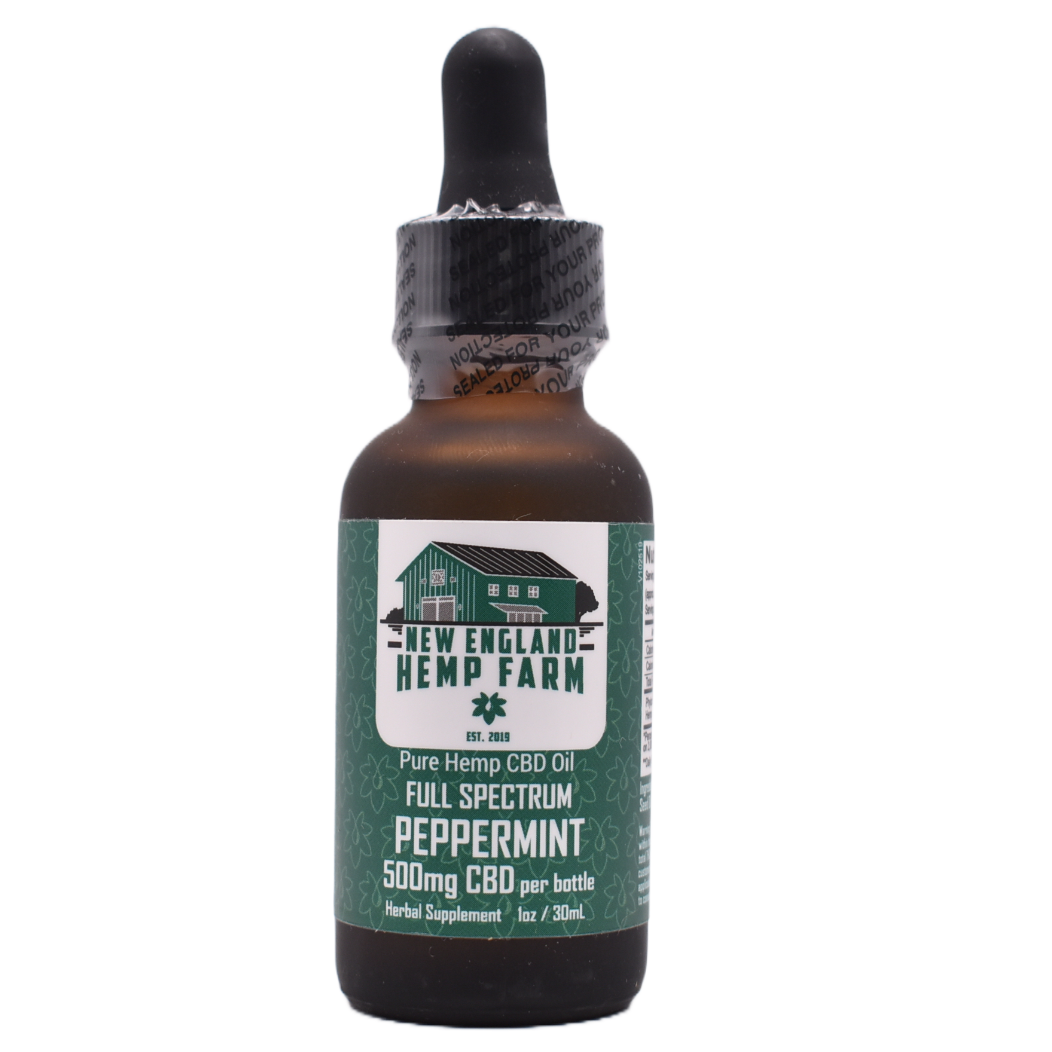 500mg Full Spectrum CBD Oil - Peppermint (30ml)