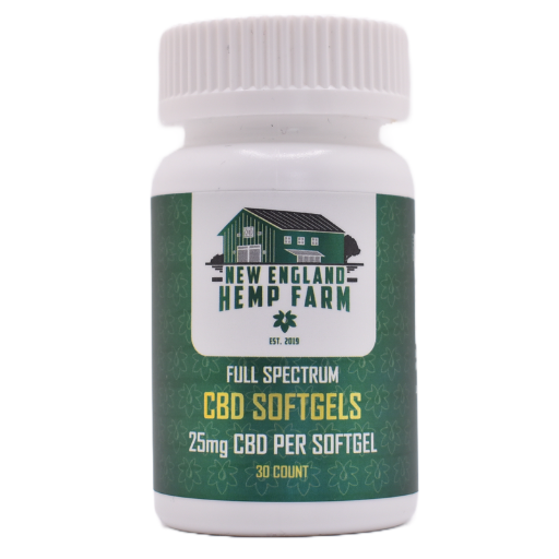 CBD 25mg Full Spectrum Softgels - 30ct.