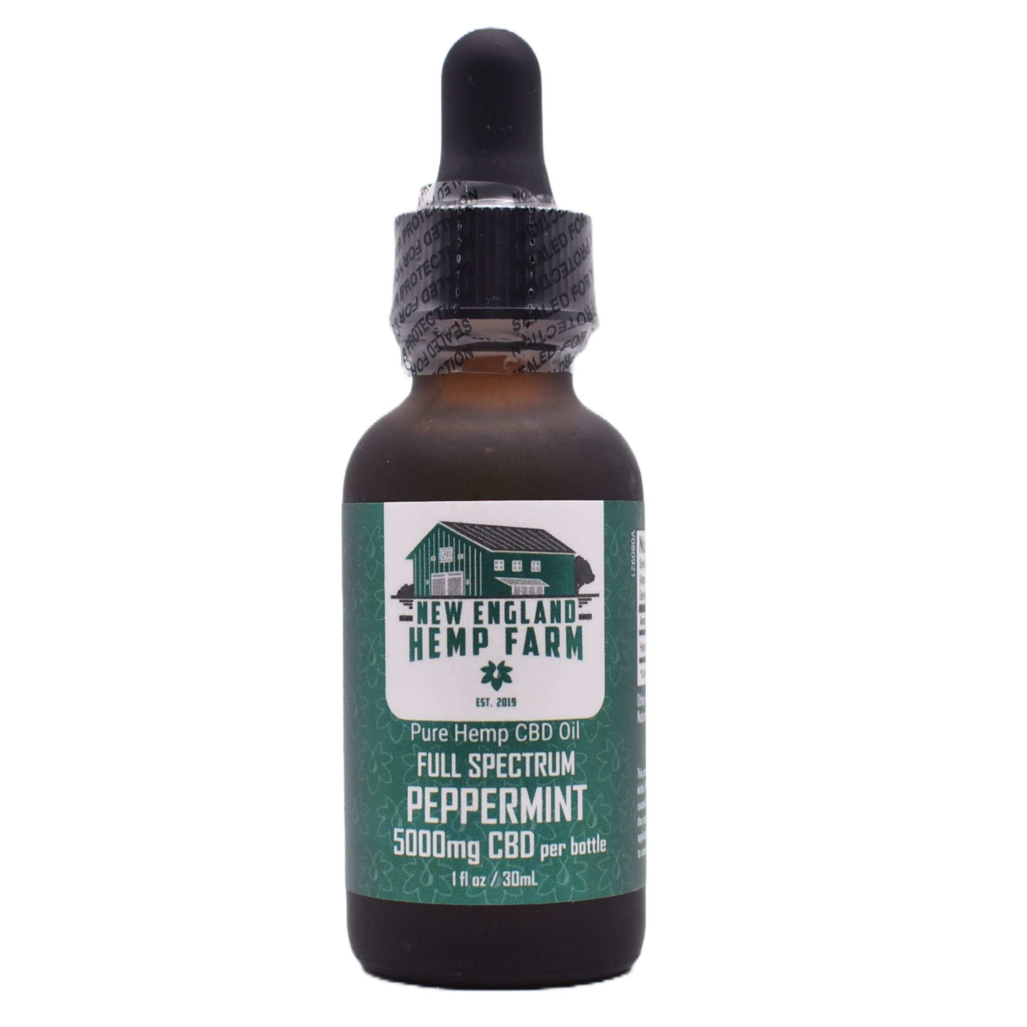 5000mg Full Spectrum CBD Oil - Peppermint (30ml)