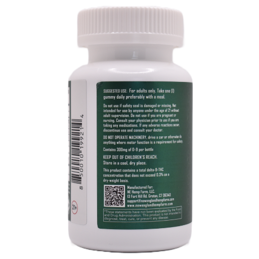 Delta-9 Gummies - 10mg per Gummy - 30Ct