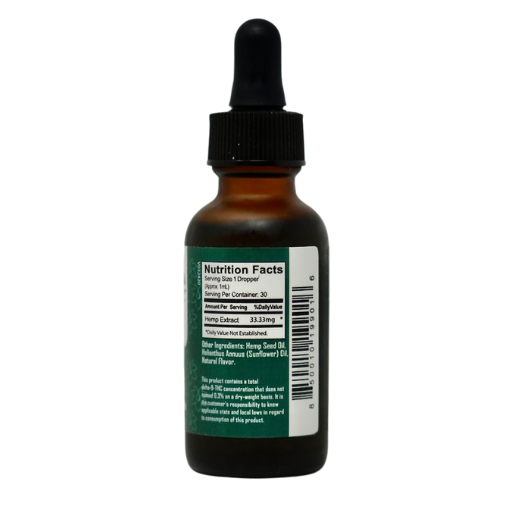 1000mg Full Spectrum Peppermint CBD Oil