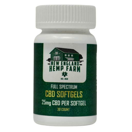 25mg CBD Softgels