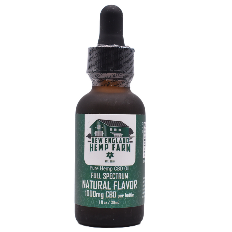 1000mg Full Spectrum CBD Oil - Natural (30ml)