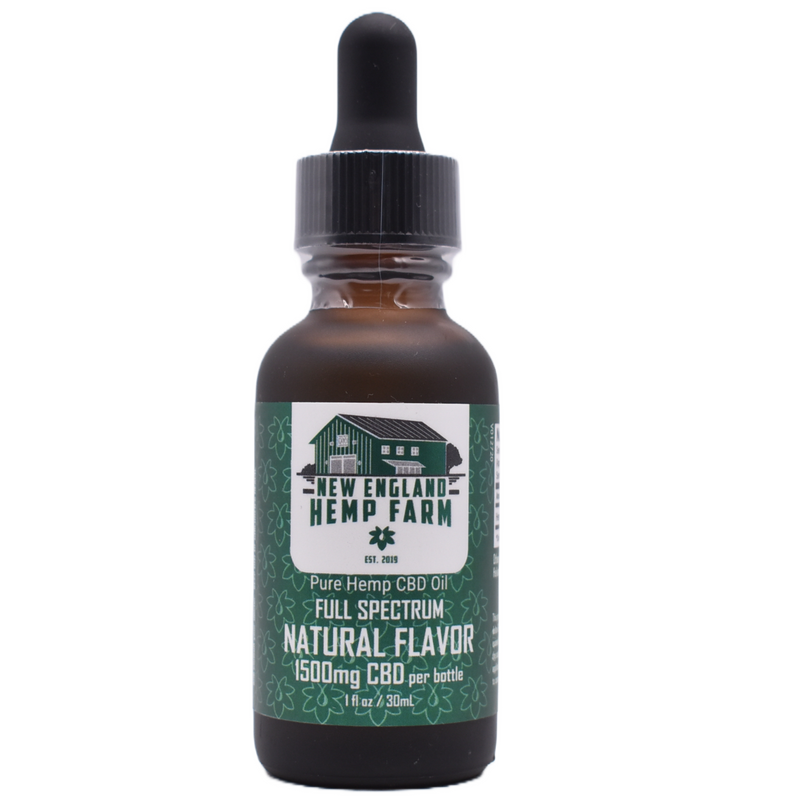 1500mg Full Spectrum CBD Oil - Natural (30ml)