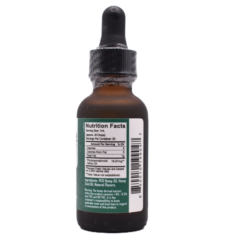 500mg Full Spectrum CBD Oil - Peppermint (30ml)