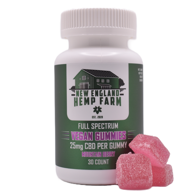 CBD Vegan Gummies - 25mg 30ct - Full Spectrum