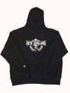 back hoody black