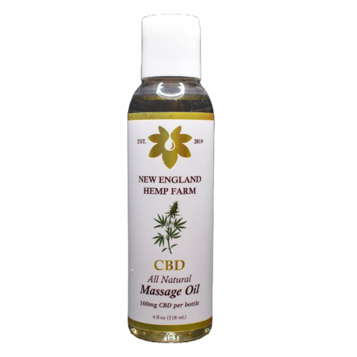 100mg All-Natural CBD Massage Oil