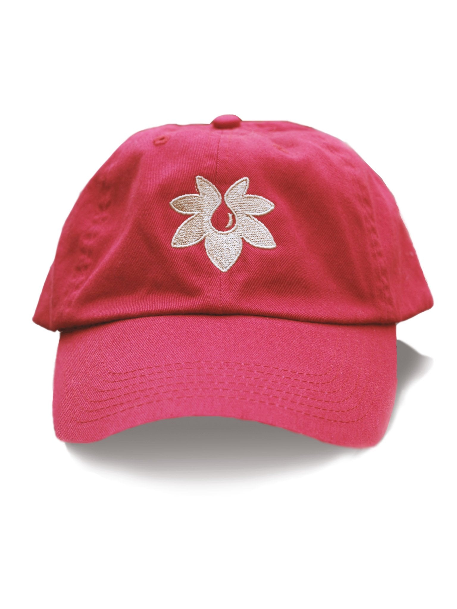 New England Hemp Farm Red Flower Hat NEHF