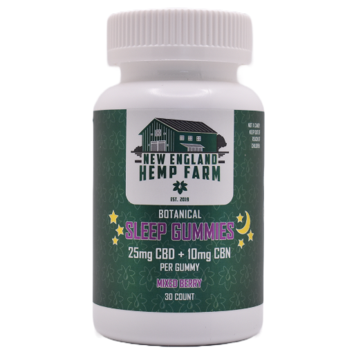 Botanical Sleep Gummies - 10mg CBN & 25mg CBD - No Melatonin - 30 ct.