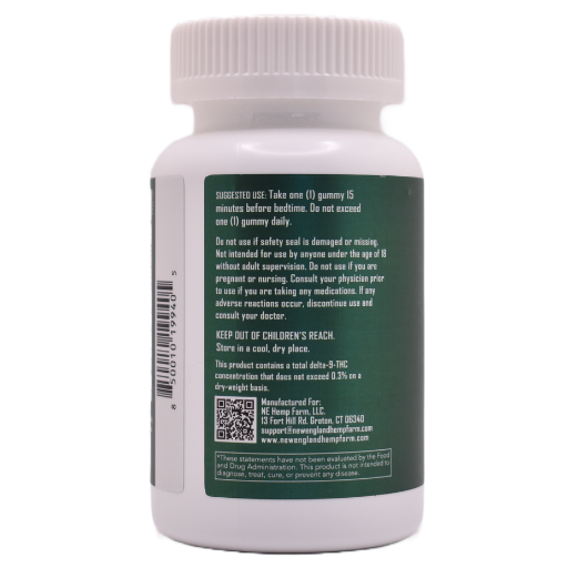 Botanical Sleep Gummies - 10mg CBN & 25mg CBD - No Melatonin - 30 ct.